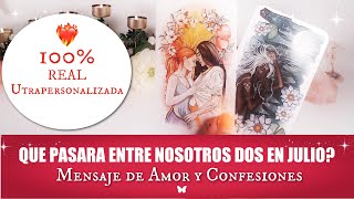 ❤️QUE PASARA ENTRE NOSOTROS DOS EN JULIO 🤔💭 SENTIMIENTOS ACTUALES Y MAS 🔥❤️🔥 TAROT INTERACTIVO AMOR [upl. by Alcine332]