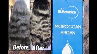 StBotanica Moroccan Argan oil Review in Tamil [upl. by Olympie]