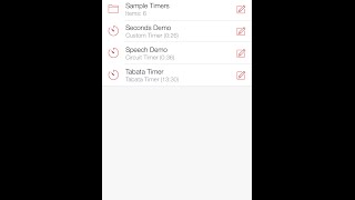 Speaks your interval names  Seconds Pro Interval Timer [upl. by Meeharb233]