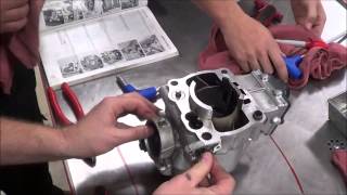 2 Stroke Engine Disassembly Power Valves 11 10 14 [upl. by Puduns]