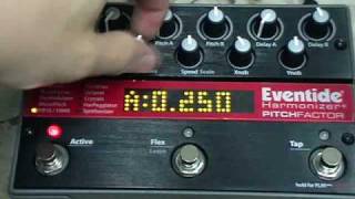 EVENTIDE HARMONIZER PITCHFACTOR H910 H949 MODE BY CHATREEO [upl. by Seuqramed]