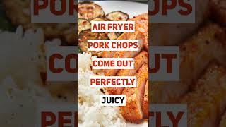 Air fryer pork chops recipe  SECRET WAY TO MAKE JUICY PORK CHOP Shorts [upl. by Ardnaed]