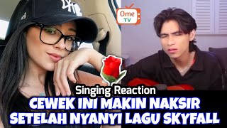 Singing Reaction‼️ Beautiful Russian Girl With The Cover song quotSKYFALLquot ometvsingingreaction [upl. by Akemor]