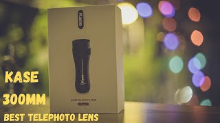 300mm zoom lens for mobile from kase  super telephoto lens for mobile [upl. by Ipoillak530]