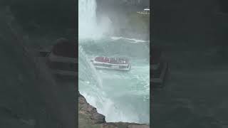 Adventurous boat ride in niagara falls niagarafalls travel [upl. by Craddock]