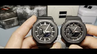 GShock CasioOak GA2100 vs GMA2100 New for 2021 [upl. by Atul]