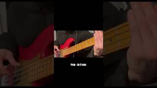 Prep  As it was City pop bass cover [upl. by Cassella]