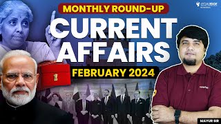 February Current Affairs 2024 for CLAT  Monthly Round Up  CLAT 2025 Current Affairs amp GK [upl. by Aryn715]