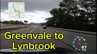 Greenvale to Lynbrook NY [upl. by Hafeetal]