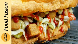 Quick and Easy Grilled Sandwich with Tikka Chunks Recipe By Food Fusion [upl. by Tolkan]