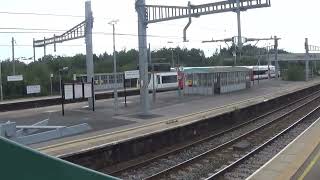 Severn Tunnel Junction train station train going to Lydney [upl. by Aliac823]