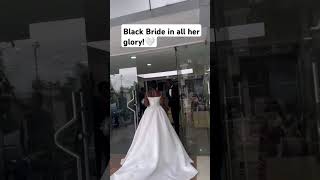 Black Bride DreamWedding Dress 3🦋blackbrideweddingdressbride [upl. by Ajoop]