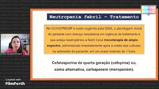 Como tratar uma criança com neutropenia febril [upl. by Oahc920]