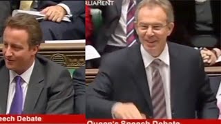 Tony Blair mocks David Camerons view on Nuclear power [upl. by Zarla291]