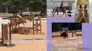 Crazy horse show vlog Norbert and a Fall [upl. by Ivens665]