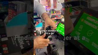 Skimmer at 711 in LA Did the Manager Do it scammer creditcard [upl. by Fricke835]