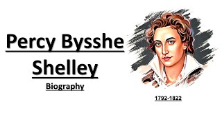 PB Shelley Biography  Percy Bysshe Shelley Famous Works l Major Themes l Shelley Poems [upl. by Eahc]