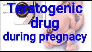 Teratogenic drug in pregnancyteratogenic drugs pharmacology [upl. by Ciprian572]