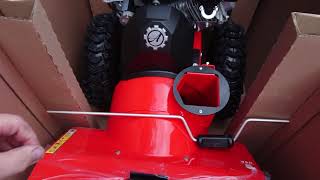 Ariens Deluxe 24 inch snow blower unboxing [upl. by Noonberg]