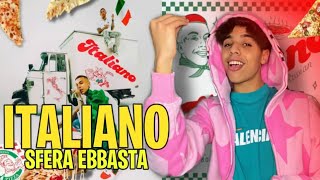 REACTION SFERA EBBASTA  ITALIANO EP trap reaction [upl. by Seravart]