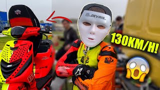 DEVAIS PROVA lo ZIP MALOSSI 70cc 🔥😱 [upl. by Gentille]