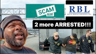 2 more executives ARRESTED in 100 MILLION DOLLAR TRUCKING SCAM‼️😳🤦🏾‍♂️ [upl. by Haroun]