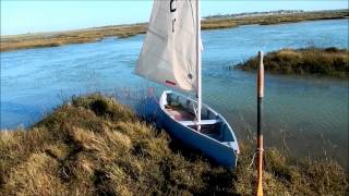 Punting up Copt Hall Creek in February [upl. by Blus392]