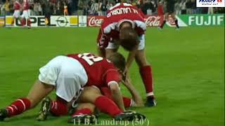 Brazil vs Denmark Quarter finals World cup 1998 [upl. by Roobbie]