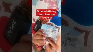 Youbella beautiful AD ring from Amazon shorts jewellery review amazon shortsfeed trending [upl. by Yren668]