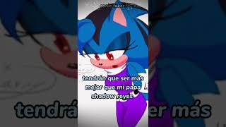 editmio sonicfaker sonadow shadowreyes me prefiere ami uwu ❤🖤💙 [upl. by Nedi]