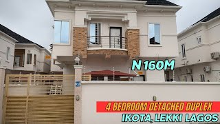 HOUSE FOR SALE IN LEKKI LAGOS NIGERIA 4 Bedroom Duplex in IKOTA Lagos sales lekki [upl. by Jelena]