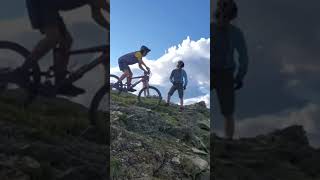 Huge MTB Crash in the Backcountry⛰️ [upl. by Einttirb]