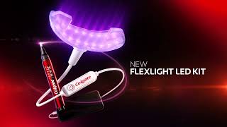 New Colgate Optic White FlexLight LED Teeth Whitening Kit [upl. by Hgieleak]