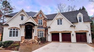 INSIDE A 3500000 Raleigh Luxury Home  Raleigh Real Estate Eric Mikus TOUR  North Ridge Golf [upl. by Hanyaz]