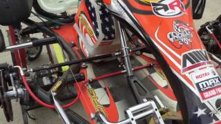 2014 CRG Dark Rider EVO 32 Shifter Kart S N0537 [upl. by Einwahr]