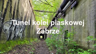 ZabrzeZaborze Tunel kolei piaskowej URBEX Śląskie Polska [upl. by Boyse]