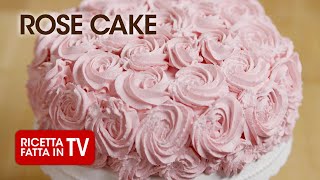 ROSE CAKE di Benedetta Rossi  Ricetta TV Fatto in Casa per Voi [upl. by Ahsaeyt568]