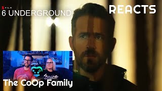 6 Underground Trailer  Reaction Video  Netflix Original [upl. by Vite]