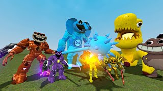 Can Bananasaurus Rex Escape Poppy Playtime 3 Mecha Titan Bubbas Attack In Garrys Mod [upl. by Kragh]