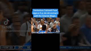 Kentavious CaldwellPope Signs With The Orlando Magic [upl. by Iohk64]