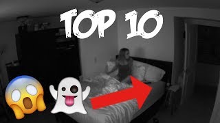 Top 10 SCARIEST ghost encounters [upl. by Ahsilav]