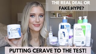 Cerave Skincare Collection  Review  What Should You Buy Drugstore Cleansers Moisturizers Serums [upl. by Airotkciv]