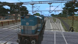 BS WDM3D ET Shunting Of 01666 AGARTALA  Rani Kamlpati Special Railworks Train simulator classic [upl. by Gnut]