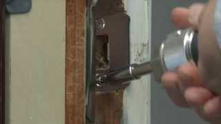 How to Replace Door Locks and Hardware From Canadian Tire [upl. by Anomas842]