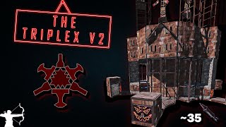 THE TRIPLEX V2  Open core  Wide Gap  Rust Base Design 2022 [upl. by Akemrehs56]