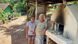 ￼ Dona Olimpia mãe de 15 filhos hoje com 78 anos e ainda na lida no seu sítio criando e plantando… [upl. by Gosselin]