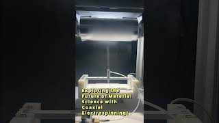 Coaxial Electrospinning Video MaterialSceince electrospinning chemicalengineering science [upl. by Oniram650]