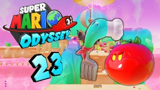 Unter den Käsefelsen Schlemmerland  Super Mario Odyssey 23 [upl. by Junko]