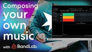 Composing your own music using BandLabs free web Studio BandLab Tutorial [upl. by Anaehr]