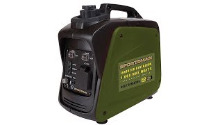 Sportsman gen1000i inverter generator quick review [upl. by Nere618]